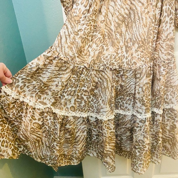 NWT  Spell & the Gypsy Collective Leopard Print Ada Gown - Picture 14 of 17